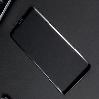 Изогнутое 3D защитное стекло для Samsung Galaxy S8 - Черное