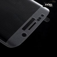 Изогнутое защитное стекло для Samsung Galaxy S6 Edge Plus серебристое