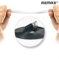 Remax Elegant кабель 2 в 1 micro-usb lightning - Черный