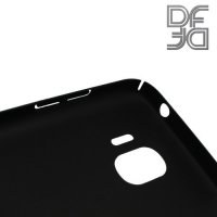 Кейс накладка DF Soft Touch для Samsung Galaxy J2 (2018) - Черный