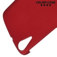 Кейс накладка для HTC Desire 828 Dual SIM - Красный