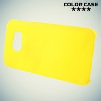 Кейс накладка для Samsung Galaxy S6 Edge - желтый