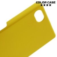 Кейс накладка для Sony Xperia Z5 Compact E5823 - Желтый