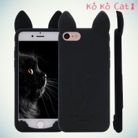 KoKo Cat Силиконовый чехол с ушками для iPhone 8/7