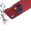 KSQ PU Кожаный Кейс Накладка Чехол для Samsung Galaxy Note 10 Plus и Слот для Карты Красный