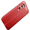 Leather Litchi силиконовый чехол накладка для Huawei Honor 30 - Красный