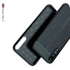 Leather Litchi силиконовый чехол накладка для Huawei Honor Play 3 - Черный