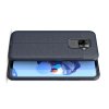 Leather Litchi силиконовый чехол накладка для Huawei Mate 30 Lite - Синий