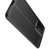 Leather Litchi силиконовый чехол накладка для Huawei P40 Pro - Синий