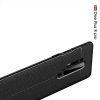 Leather Litchi силиконовый чехол накладка для OnePlus 8 Pro - Черный