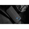 Leather Litchi силиконовый чехол накладка для Oppo A12 - Синий