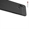 Leather Litchi силиконовый чехол накладка для Oppo A31 2020 - Черный