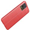 Leather Litchi силиконовый чехол накладка для Realme 8 / 8 Pro - Красный
