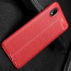 Leather Litchi силиконовый чехол накладка для Samsung Galaxy A01 Core - Красный
