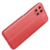 Leather Litchi силиконовый чехол накладка для Samsung Galaxy A22 - Красный