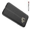 Leather Litchi силиконовый чехол накладка для Samsung Galaxy J2 Core (2020) - Черный