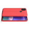 Leather Litchi силиконовый чехол накладка для Samsung Galaxy M31 - Красный