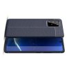 Leather Litchi силиконовый чехол накладка для Samsung Galaxy S10 Lite - Синий