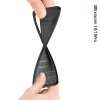 Leather Litchi силиконовый чехол накладка для Xiaomi Mi 10 / Mi 10 Pro - Черный