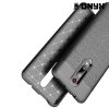 Leather Litchi силиконовый чехол накладка для Xiaomi Mi 9T - Черный