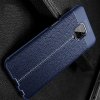 Leather Litchi силиконовый чехол накладка для Xiaomi Redmi Note 9 Pro (9S,9 Pro Max) / Pro Max) - Синий