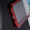 Магнитный Стеклянный Чехол с Металлическим Бампером для Huawei Honor 9X / 9X Premium Красный