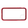 Магнитный Стеклянный Чехол с Металлическим Бампером для iPhone 11 Красный