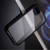 Магнитный Стеклянный Чехол с Металлическим Бампером для iPhone 11 Pro Черный