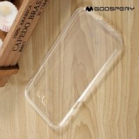 MERCURY GOOSPERY силиконовый чехол для Samsung Galaxy A7 2017 SM-A720F - Прозрачный