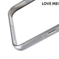 Металлический алюминиевый бампер для Huawei Honor 5X - Серый