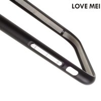 Металлический алюминиевый бампер для iPhone 8/7 - Черный