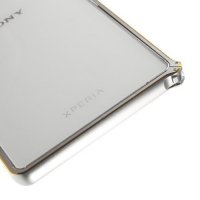 Металлический алюминиевый бампер для Sony Xperia Z3 - Серебряный
