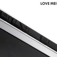Металлический противоударный чехол LOVE MEI со стеклом Gorilla Glass для Sony Xperia Z5 Compact