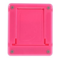 Многоугловая подставка для телефонов розовая
