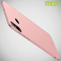 Mofi Slim Armor Матовый жесткий пластиковый чехол для Huawei Honor 20 Lite - Розовое Золото