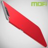 Mofi Slim Armor Матовый жесткий пластиковый чехол для Samsung Galaxy A80 / A90 - Красный