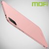 Mofi Slim Armor Матовый жесткий пластиковый чехол для Xiaomi Mi A3 - Розовое Золото