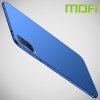 Mofi Slim Armor Матовый жесткий пластиковый чехол для Xiaomi Mi A3 - Синий