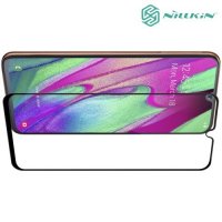 NILLKIN Amazing CP+ Противоударное Полноэкранное Олеофобное Защитное Стекло для Samsung Galaxy A40 Черное