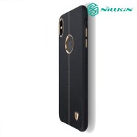 Nillkin Englon чехол накладка для iPhone XS Max - Черный