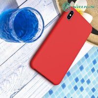 Nillkin Flex Case чехол накладка дляi Phone XS Max - Красный