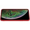 NILLKIN Flex Мягкий силиконовый чехол для iPhone 11 Pro Max с микрофибровой подкладкой красный