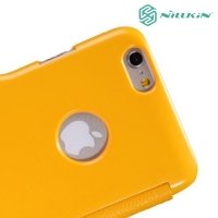 Nillkin Fresh чехол книжка для iPhone 6S / 6 - Желтый