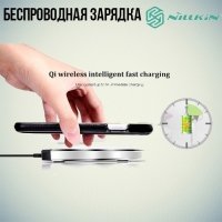 NILLKIN N-JARL Кожаный чехол с беспроводной зарядкой для iPhone 6S / 6