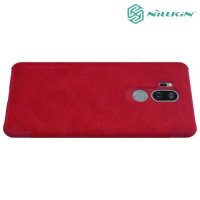 NILLKIN Qin чехол флип кейс для LG G7 ThinQ - Красный