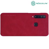 NILLKIN Qin чехол флип кейс для Samsung Galaxy A9 2018 SM-A920F - Красный