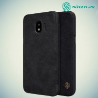 NILLKIN Qin чехол флип кейс для Samsung Galaxy J2 (2018) SM-J250F - Черный