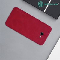 NILLKIN Qin чехол флип кейс для Samsung Galaxy J4 Plus - Красный