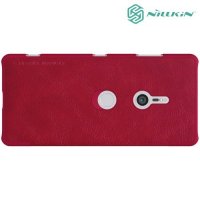 NILLKIN Qin чехол флип кейс для Sony Xperia XZ3 - Красный