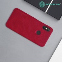 NILLKIN Qin чехол флип кейс для Xiaomi Redmi 6 Pro / Mi A2 Lite - Красный